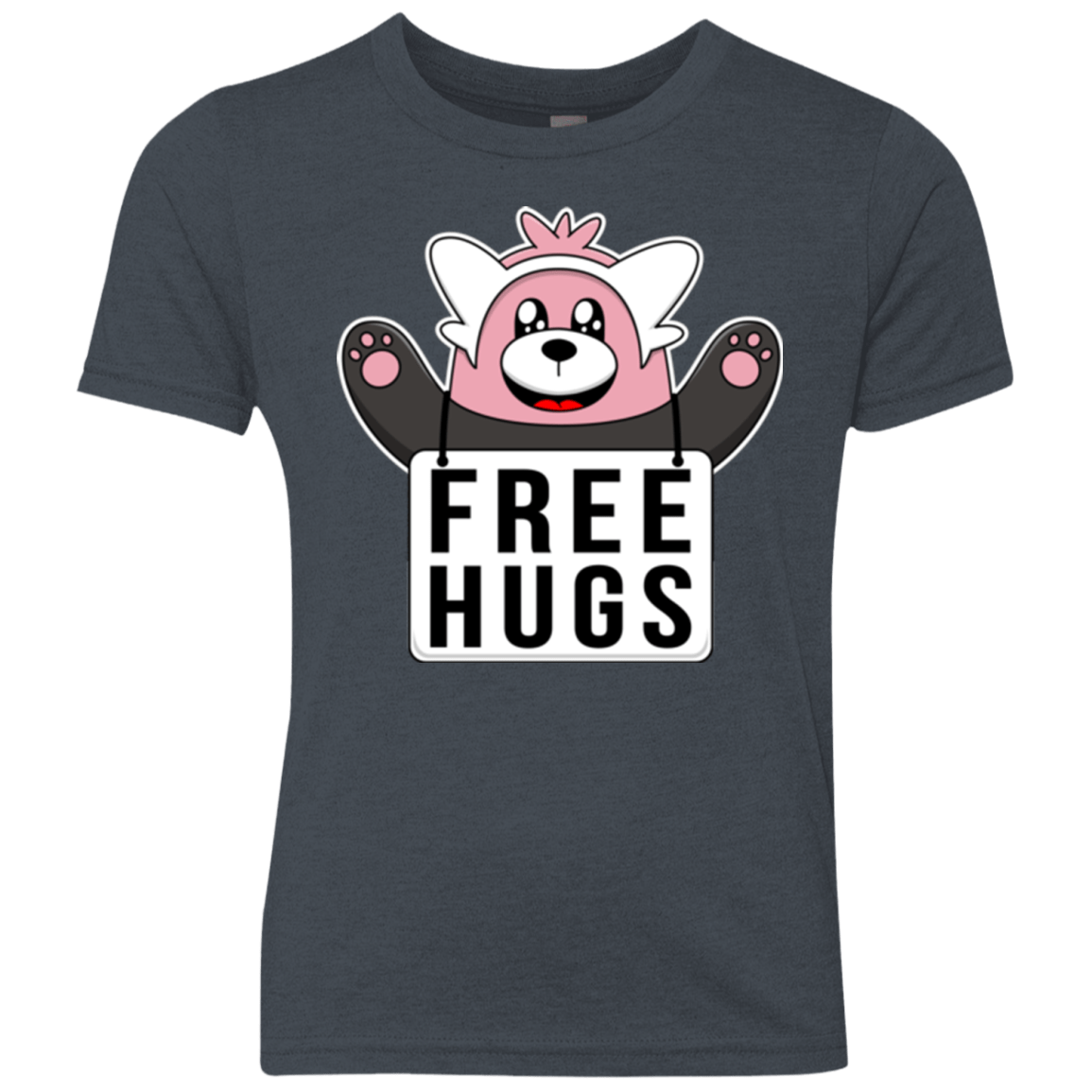 T-Shirts Vintage Navy / YXS Free Hugs Youth Triblend T-Shirt