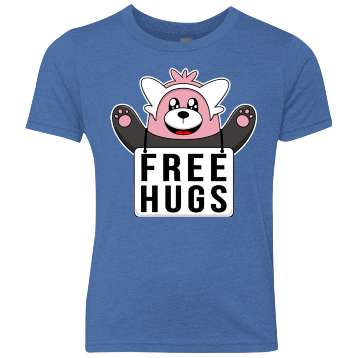 T-Shirts Vintage Royal / YXS Free Hugs Youth Triblend T-Shirt