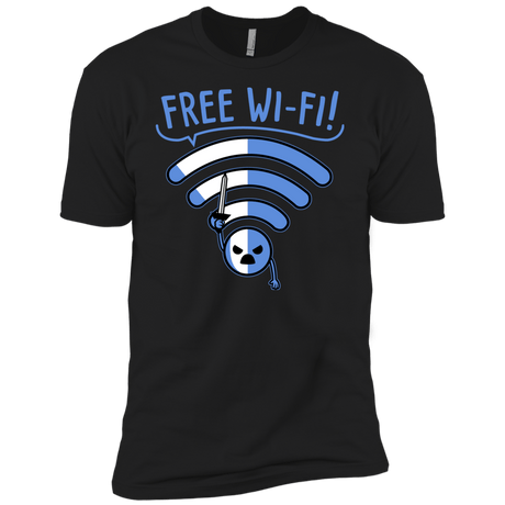 T-Shirts Black / YXS Free Wi-Fi! Boys Premium T-Shirt