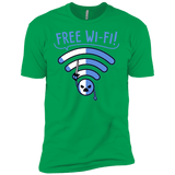 T-Shirts Kelly Green / YXS Free Wi-Fi! Boys Premium T-Shirt