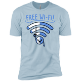T-Shirts Light Blue / YXS Free Wi-Fi! Boys Premium T-Shirt