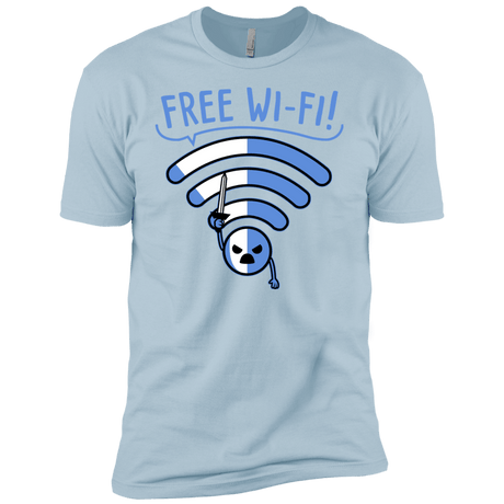 T-Shirts Light Blue / YXS Free Wi-Fi! Boys Premium T-Shirt