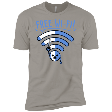 T-Shirts Light Grey / YXS Free Wi-Fi! Boys Premium T-Shirt