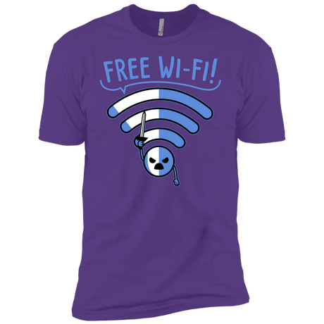 T-Shirts Purple Rush / YXS Free Wi-Fi! Boys Premium T-Shirt