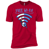 T-Shirts Red / YXS Free Wi-Fi! Boys Premium T-Shirt