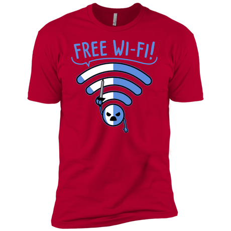 T-Shirts Red / YXS Free Wi-Fi! Boys Premium T-Shirt
