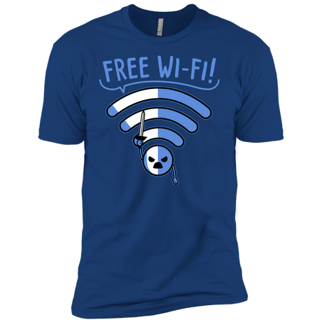 T-Shirts Royal / YXS Free Wi-Fi! Boys Premium T-Shirt