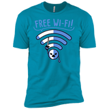 T-Shirts Turquoise / YXS Free Wi-Fi! Boys Premium T-Shirt