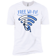 T-Shirts White / YXS Free Wi-Fi! Boys Premium T-Shirt