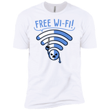 T-Shirts White / YXS Free Wi-Fi! Boys Premium T-Shirt