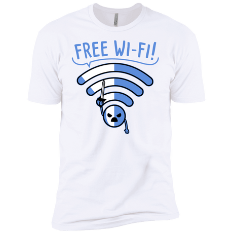 T-Shirts White / YXS Free Wi-Fi! Boys Premium T-Shirt