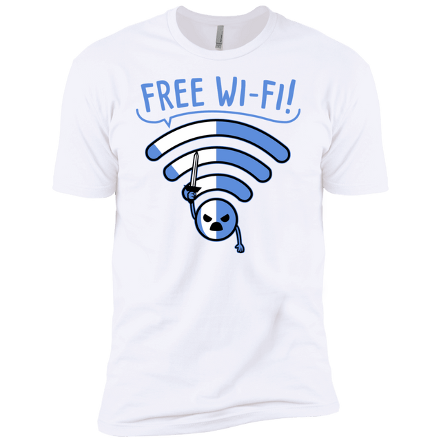 T-Shirts White / YXS Free Wi-Fi! Boys Premium T-Shirt