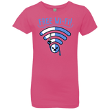 T-Shirts Hot Pink / YXS Free Wi-Fi! Girls Premium T-Shirt