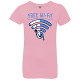 T-Shirts Light Pink / YXS Free Wi-Fi! Girls Premium T-Shirt