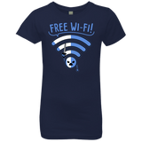 T-Shirts Midnight Navy / YXS Free Wi-Fi! Girls Premium T-Shirt