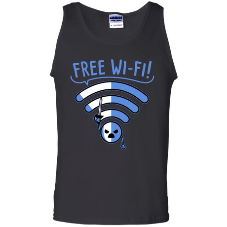 T-Shirts Black / S Free Wi-Fi! Men's Tank Top