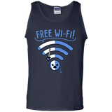 T-Shirts Navy / S Free Wi-Fi! Men's Tank Top