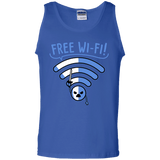 T-Shirts Royal / S Free Wi-Fi! Men's Tank Top
