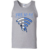 T-Shirts Sport Grey / S Free Wi-Fi! Men's Tank Top