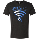 T-Shirts Vintage Black / S Free Wi-Fi! Men's Triblend T-Shirt