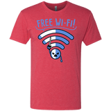 T-Shirts Vintage Red / S Free Wi-Fi! Men's Triblend T-Shirt