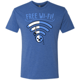 T-Shirts Vintage Royal / S Free Wi-Fi! Men's Triblend T-Shirt