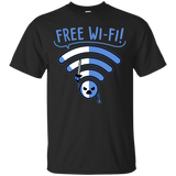 T-Shirts Black / S Free Wi-Fi! T-Shirt