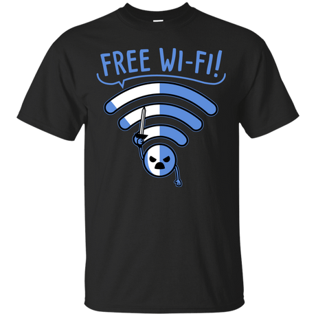 T-Shirts Black / S Free Wi-Fi! T-Shirt