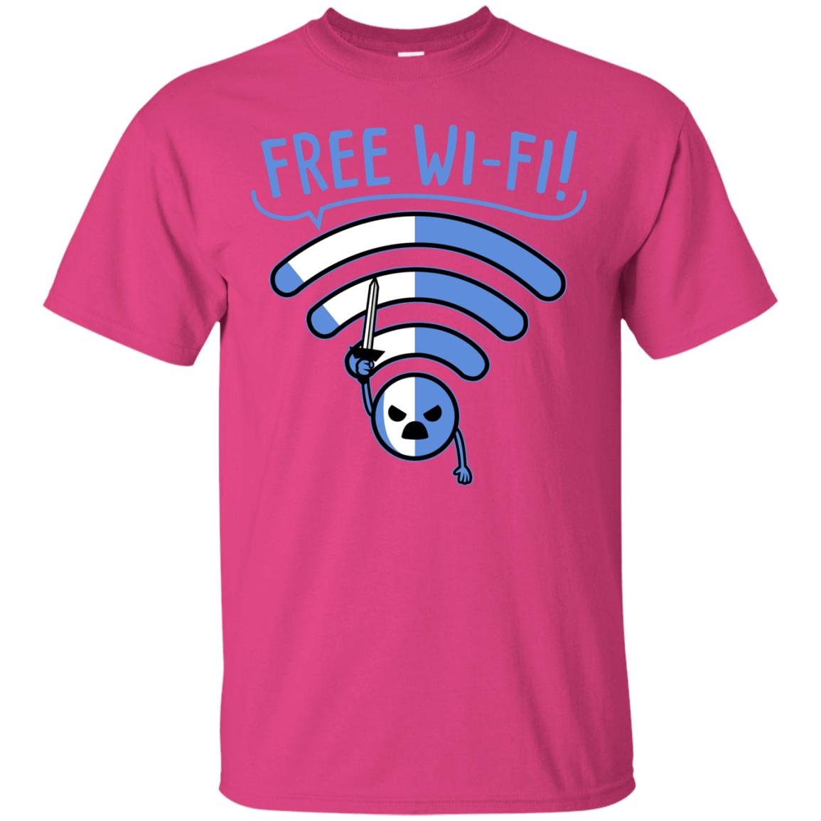 T-Shirts Heliconia / S Free Wi-Fi! T-Shirt