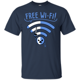 T-Shirts Navy / S Free Wi-Fi! T-Shirt