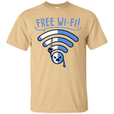 T-Shirts Vegas Gold / S Free Wi-Fi! T-Shirt