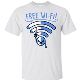T-Shirts White / S Free Wi-Fi! T-Shirt