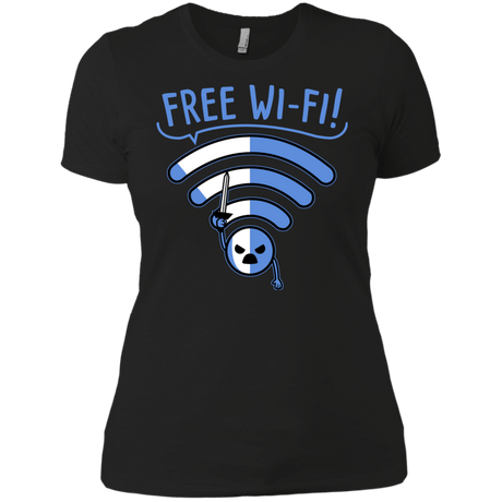 T-Shirts Black / X-Small Free Wi-Fi! Women's Premium T-Shirt