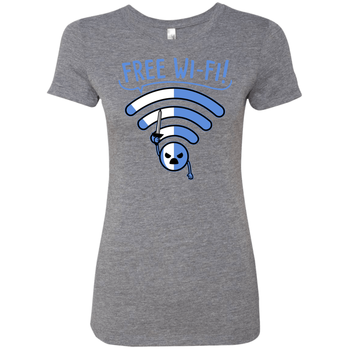 T-Shirts Premium Heather / S Free Wi-Fi! Women's Triblend T-Shirt