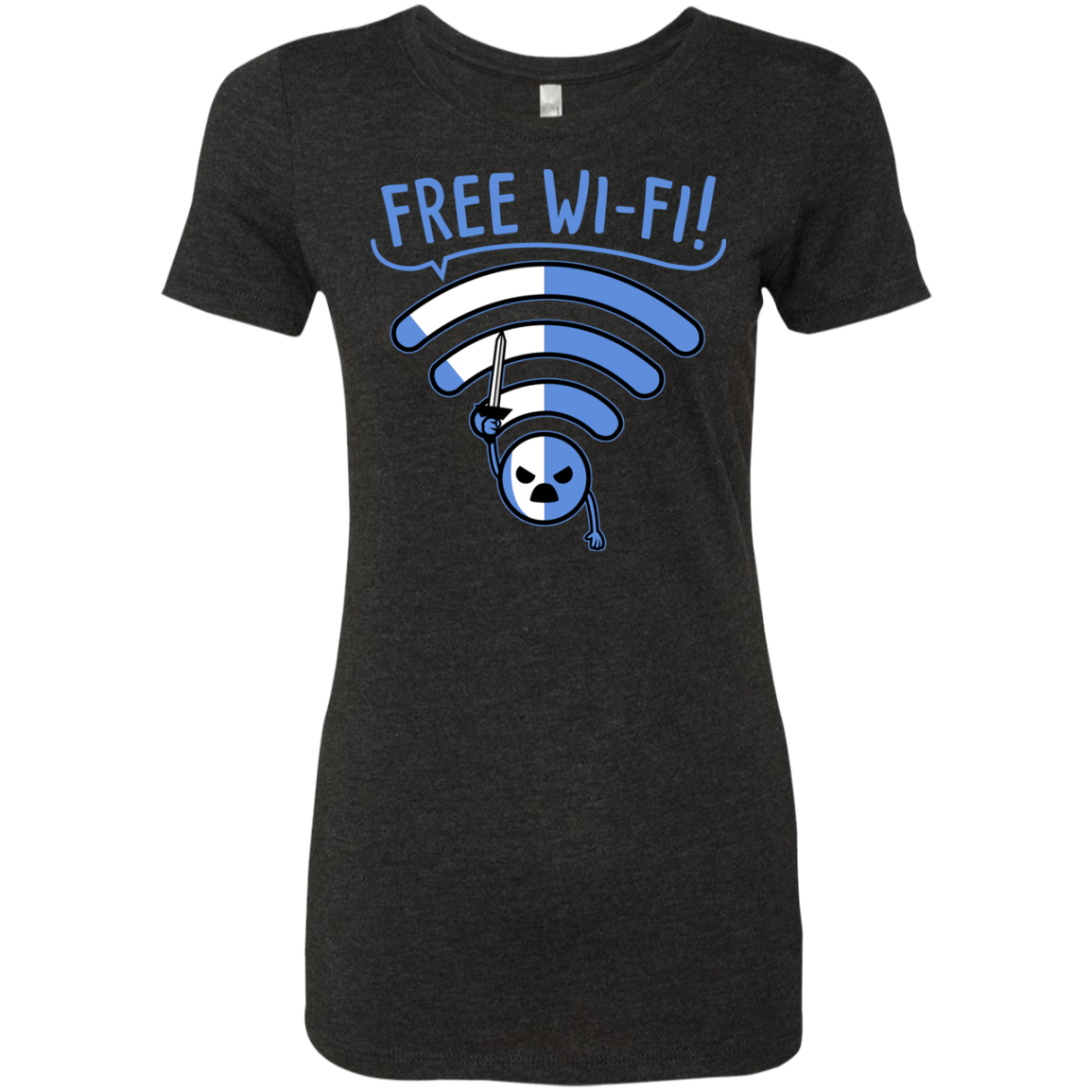 T-Shirts Vintage Black / S Free Wi-Fi! Women's Triblend T-Shirt