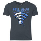 T-Shirts Vintage Navy / YXS Free Wi-Fi! Youth Triblend T-Shirt