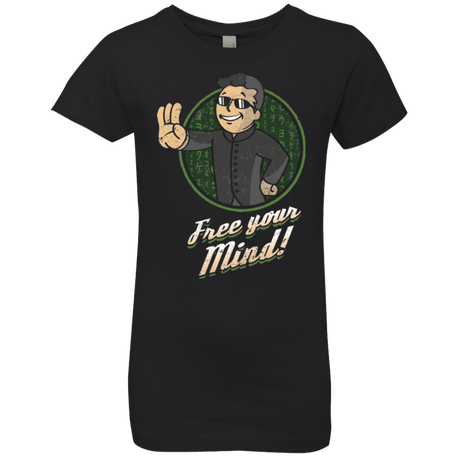 T-Shirts Black / YXS Free Your Mind Girls Premium T-Shirt