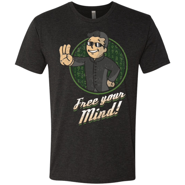T-Shirts Vintage Black / Small Free Your Mind Men's Triblend T-Shirt