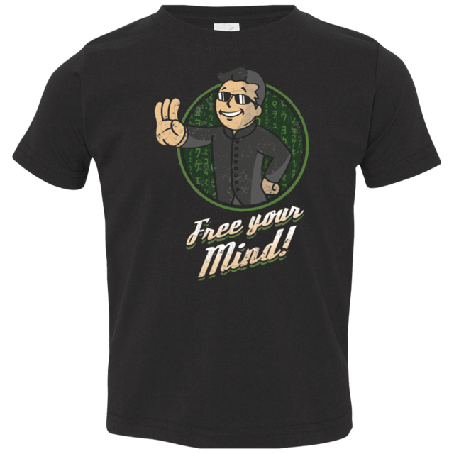 T-Shirts Black / 2T Free Your Mind Toddler Premium T-Shirt
