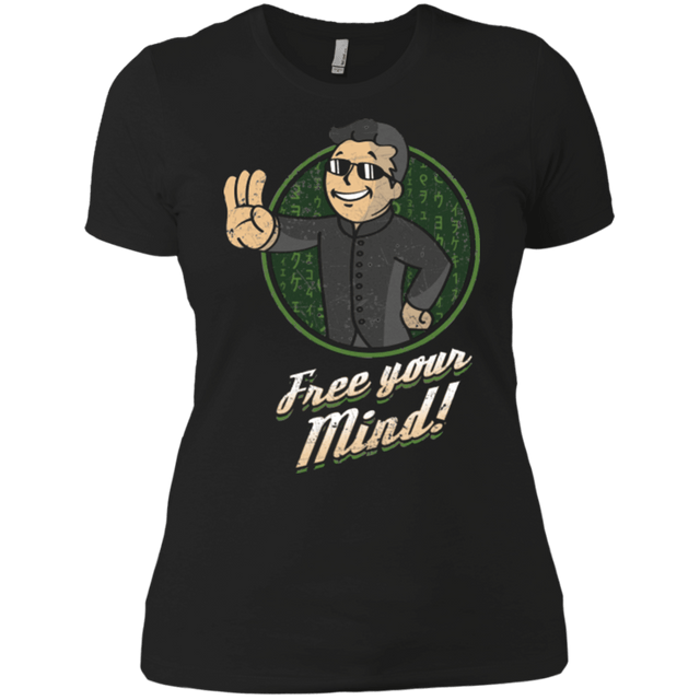 T-Shirts Black / X-Small Free Your Mind Women's Premium T-Shirt