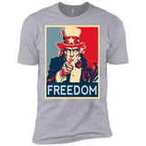 T-Shirts Heather Grey / YXS Freedom Boys Premium T-Shirt
