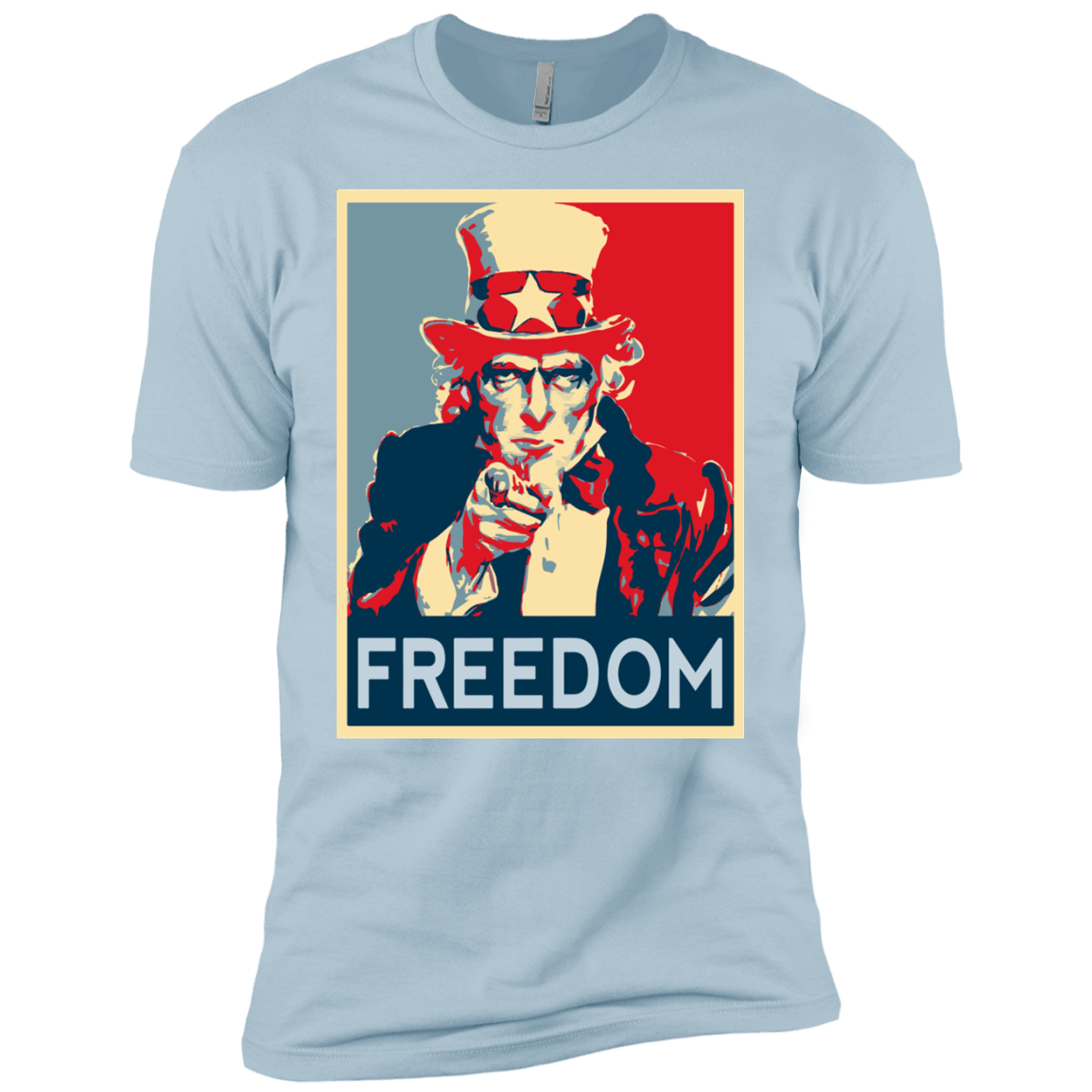 T-Shirts Light Blue / YXS Freedom Boys Premium T-Shirt