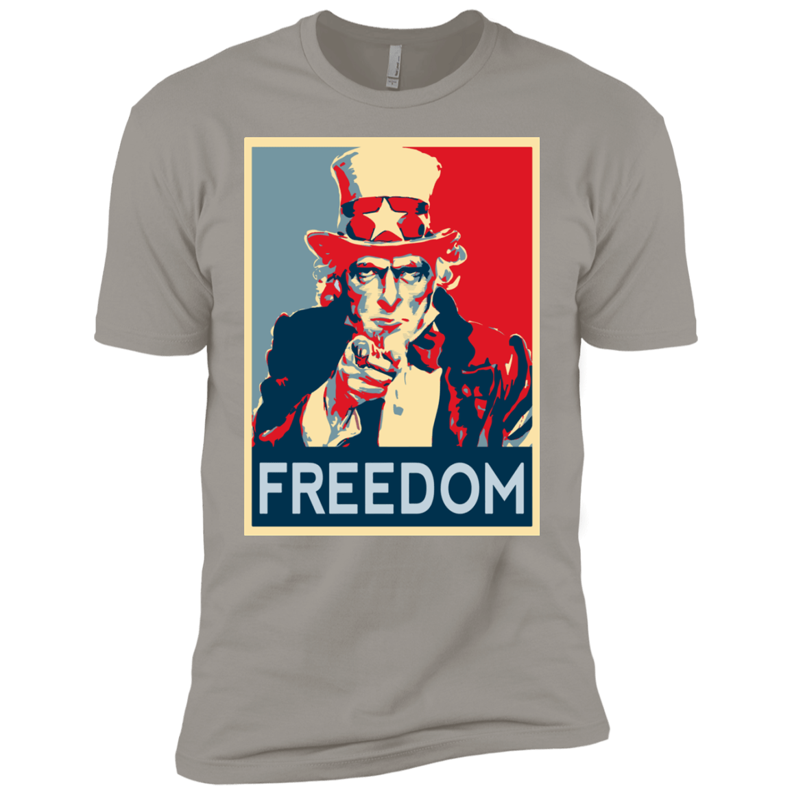T-Shirts Light Grey / YXS Freedom Boys Premium T-Shirt