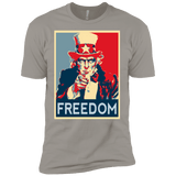 T-Shirts Light Grey / YXS Freedom Boys Premium T-Shirt
