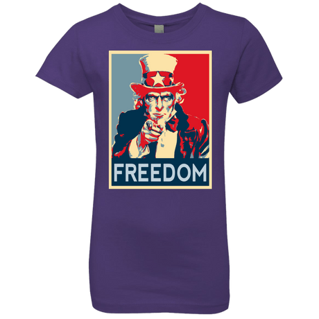 T-Shirts Purple Rush / YXS Freedom Girls Premium T-Shirt