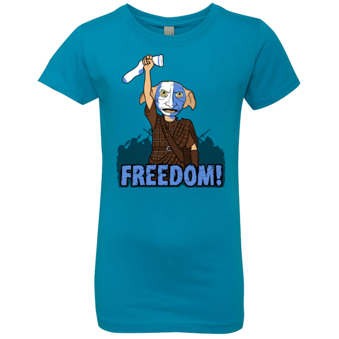 T-Shirts Turquoise / YXS Freedom Girls Premium T-Shirt