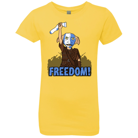 T-Shirts Vibrant Yellow / YXS Freedom Girls Premium T-Shirt