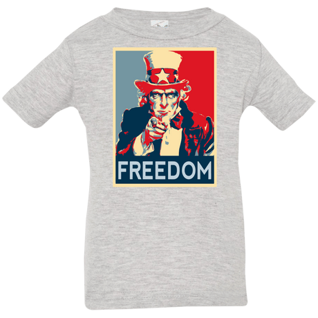 T-Shirts Heather Grey / 6 Months Freedom Infant Premium T-Shirt