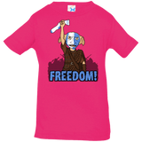 T-Shirts Hot Pink / 6 Months Freedom Infant Premium T-Shirt