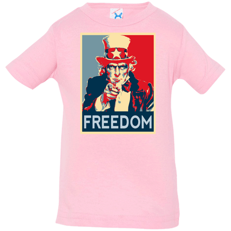 T-Shirts Pink / 6 Months Freedom Infant Premium T-Shirt